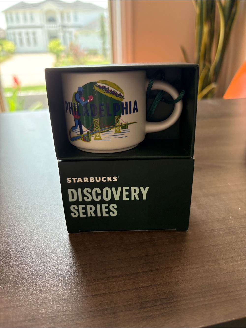 Starbucks White Philly Design Discovery Series Mini Mug